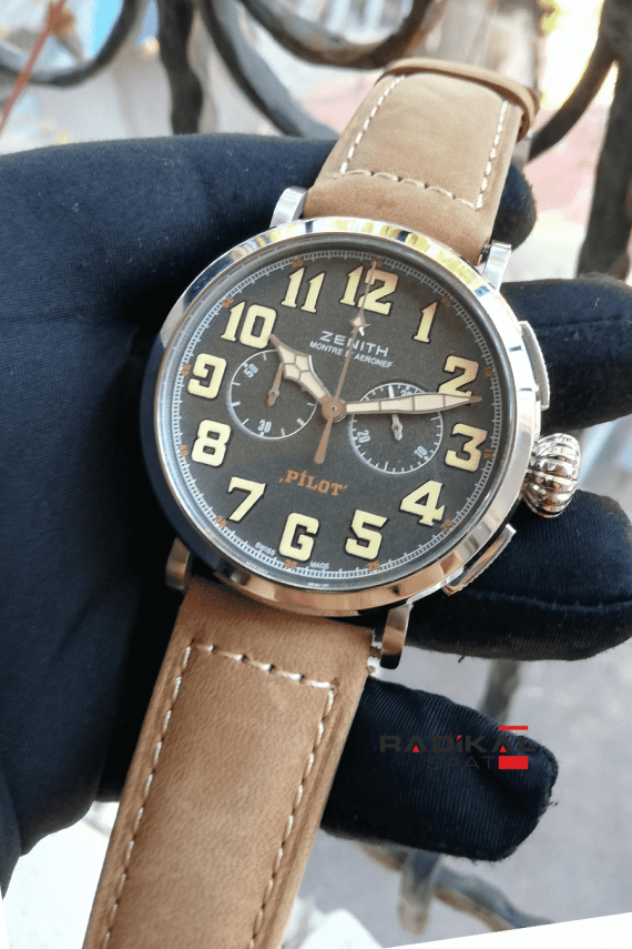 Zenith Pilot Montre D'Aeronef Chronograph