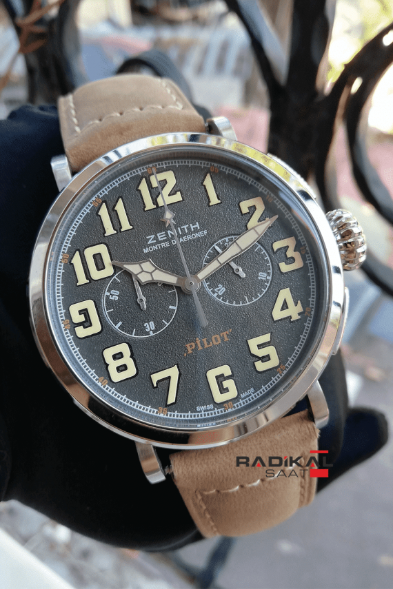 Zenith Pilot Montre D'Aeronef Chronograph