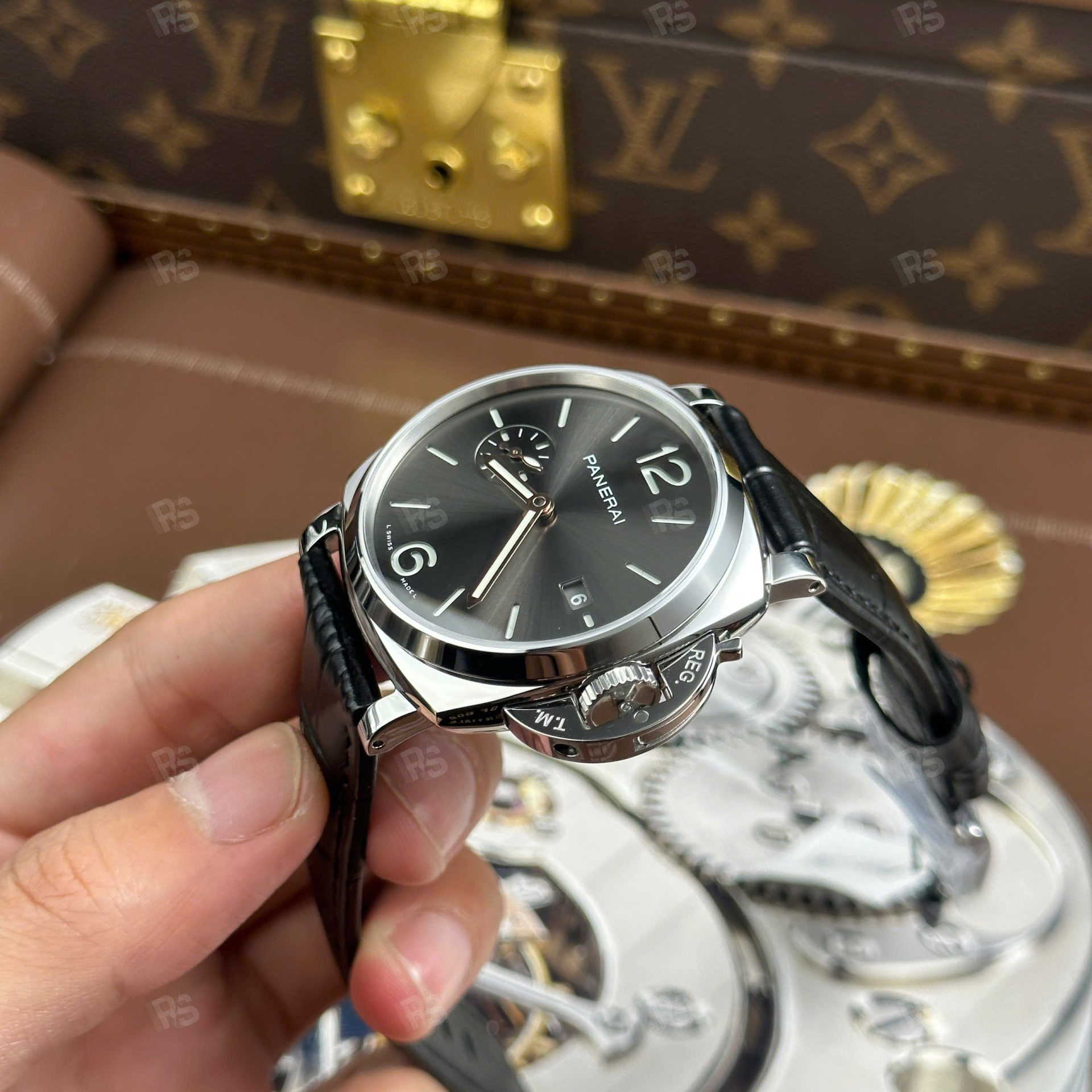 Panerai Luminor Due PAM1250 Gri Kadran Deri Kayış VS Factory 42mm-super-clone-etasaat-eta-saat-radikalsaat (10)