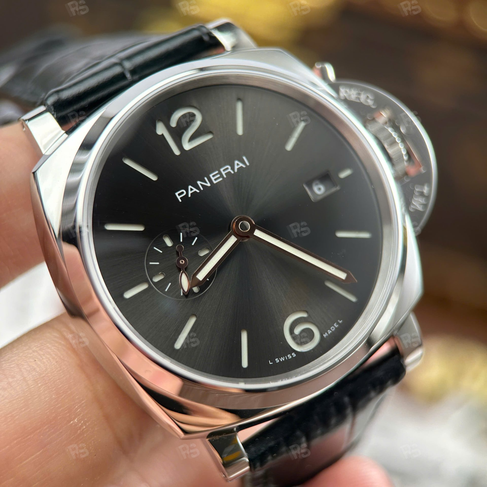 Panerai Luminor Due PAM1250 Gri Kadran Deri Kayış VS Factory 42mm-super-clone-etasaat-eta-saat-radikalsaat (8)