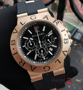 bvlgari chronometer saat