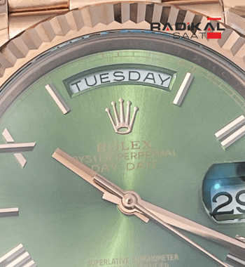 Rolex Day Date 228235 Yeşil Kadran