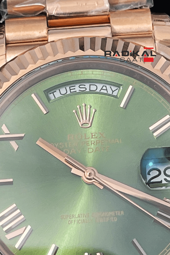 Rolex Day Date 228235 Yeşil Kadran