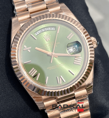 Rolex Day Date 228235 Yeşil Kadran