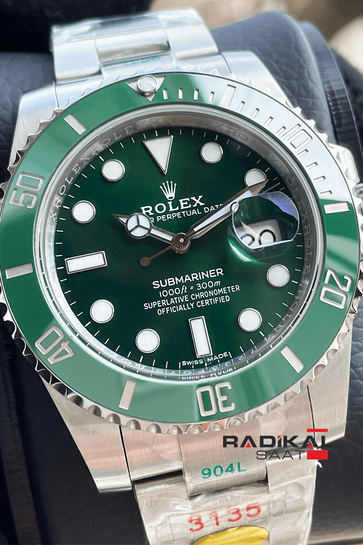 Rolex Submariner Hulk Eta Saat