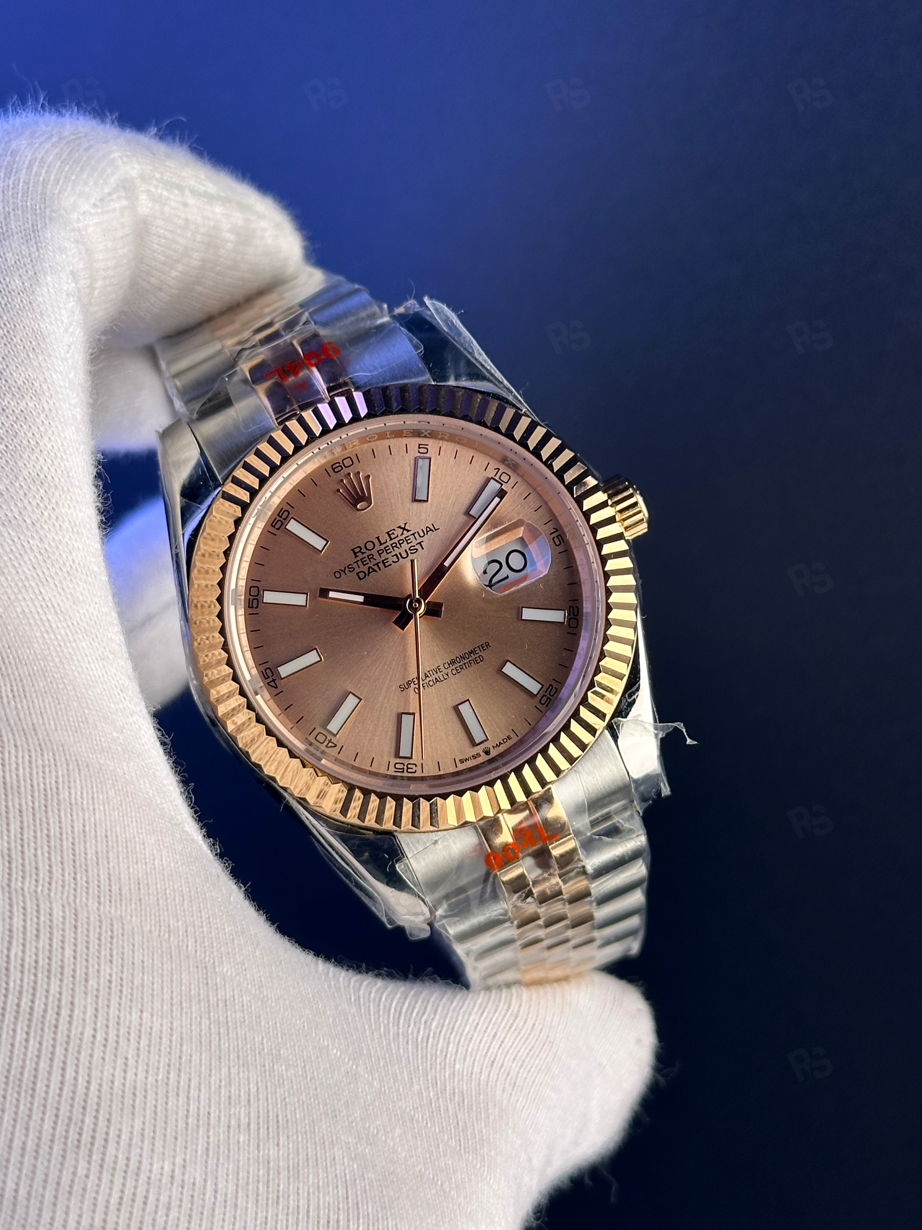 Rolex Datejust 41mm – Çelik & Altın Jubilee Bilezik, Rose Kadran (2)
