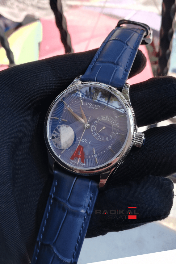 Rolex Cellini Lacivert Kadran