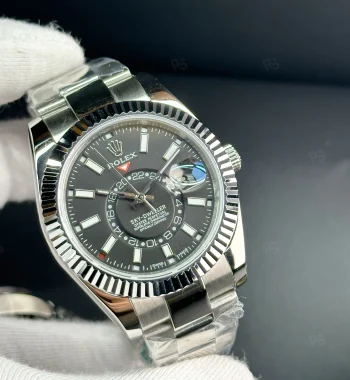 Rolex Sky-Dweller Siyah Kadran Oyster Kordon Otomatik