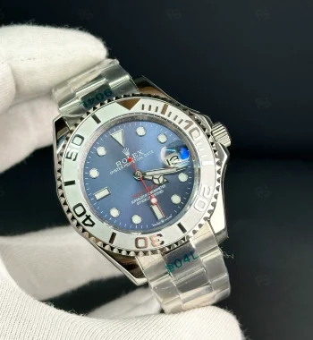 Rolex Yacht-Master Çelik Kasa Mavi Kadran Otomatik Erkek Saat 40mm - radikalsaat