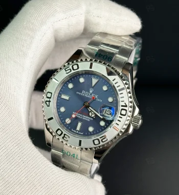 Rolex Yacht-Master Çelik Kasa Mavi Kadran Otomatik Erkek Saat 40mm - radikalsaat