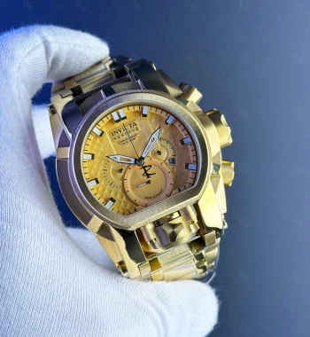 İnvicta Reserve Magnum Sarı Kadran Çelik Kasa Erkek Kol Saati