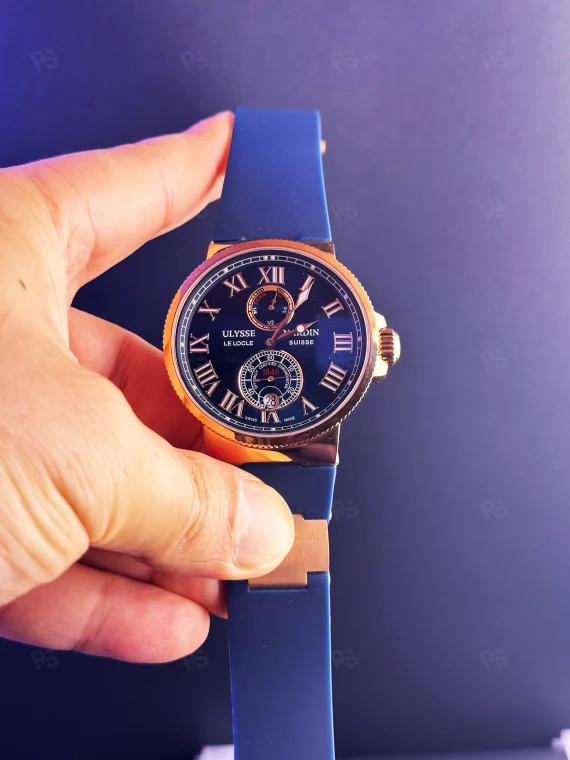 Ulysse Nardin Marine Chronometer Rose Gold Otomatik Saat