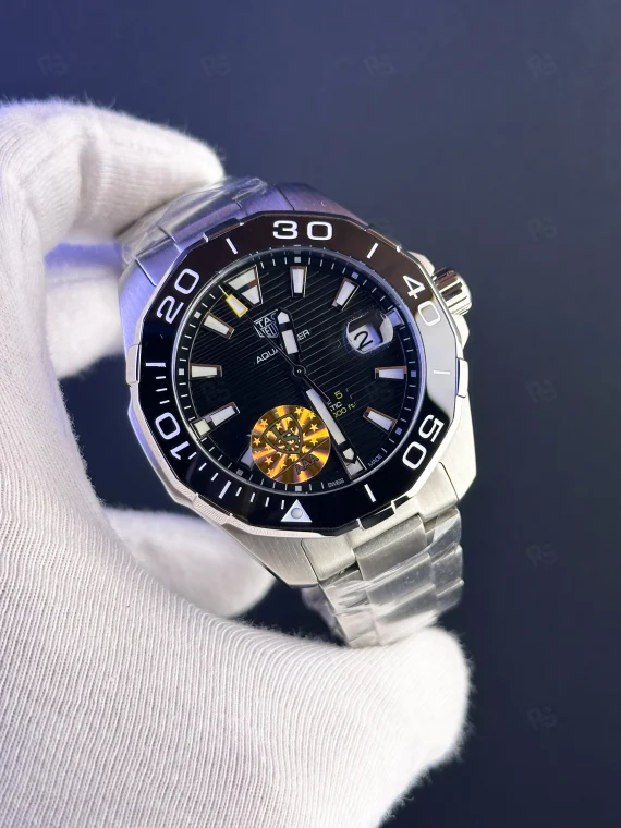 Tag Heuer Aquaracer Siyah Kadran Otomatik Saat