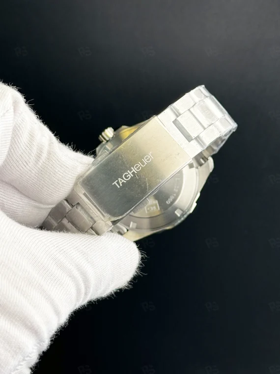 Tag Heuer Aquaracer Calibre 5 lacivert kadranlı otomatik erkek saat 43mm