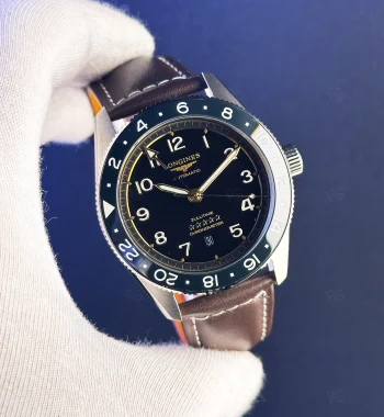 Longines Zulu Time Otomatik Erkek Saat – Mavi Deri Kordon & GMT Fonksiyonu