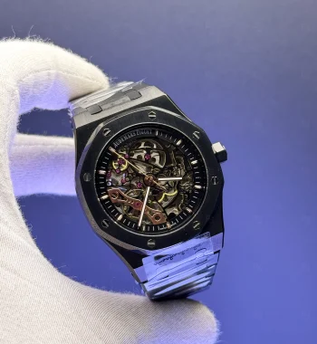 AUDEMARS Piguet Royal Oak PVD Siyah İskelet Kadran