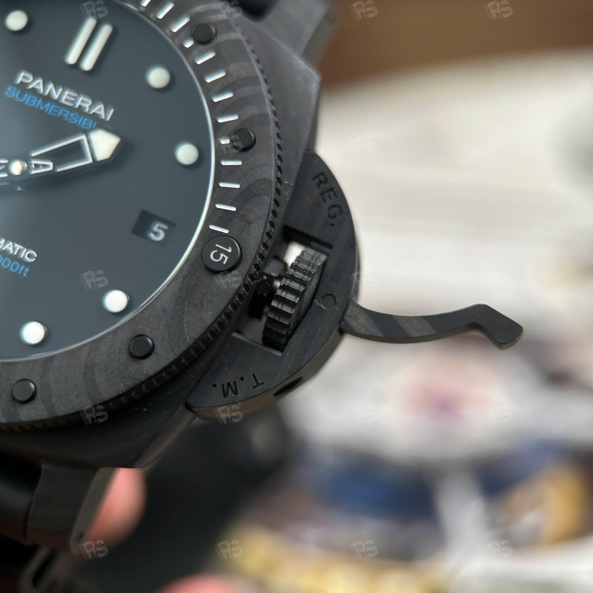 Panerai Submersible PAM02231 Carbotech Siyah Kadran VS Factory 42mm-Super Clone-etasaat-eta-panerai-saat-radikalsaat (6)