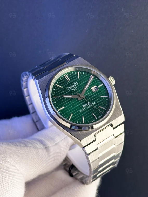 Tissot PRX Powermatic 80 replika saat – yeşil kadran
