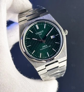 Tissot PRX Powermatic 80 replika saat – yeşil kadran