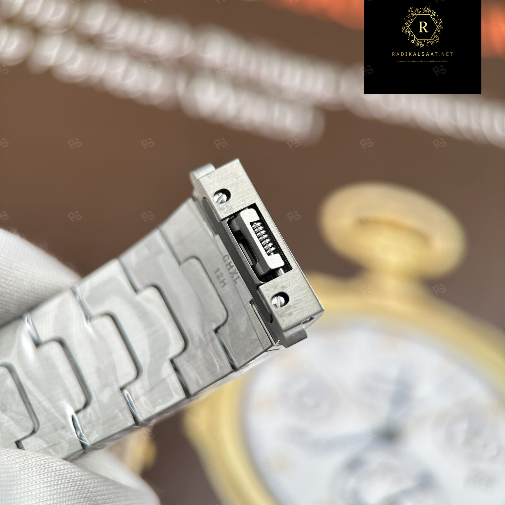 Cartier Santos de Cartier – Çelik Kasa Beyaz Kadran – BVF Factory Super Clone (1847 MC 11) – Unisex 35 (10)