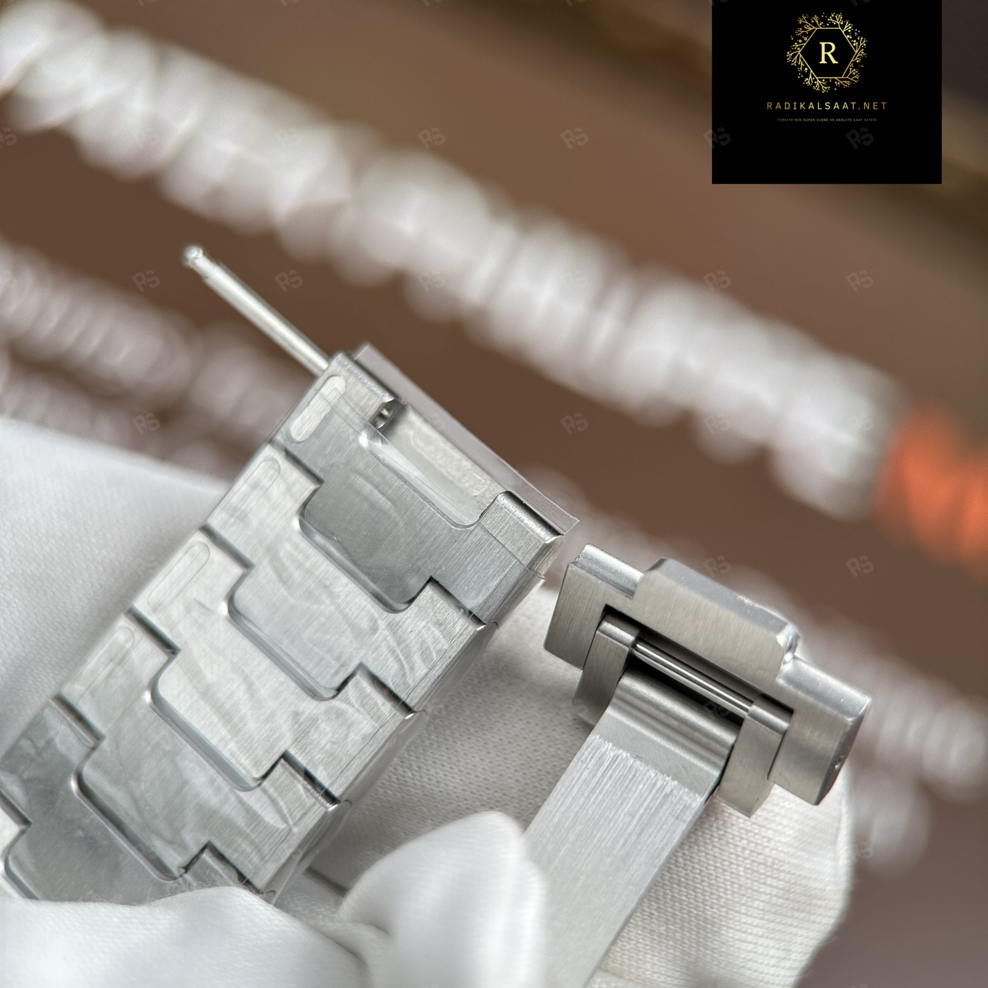 Cartier Santos de Cartier – Çelik Kasa Beyaz Kadran – BVF Factory Super Clone (1847 MC 11) – Unisex 35 (8)