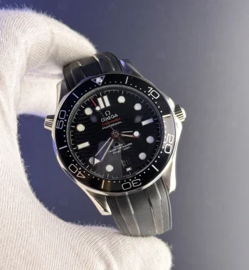 OMEGA Seamaster Siyah Kadran Çelik Kasa
