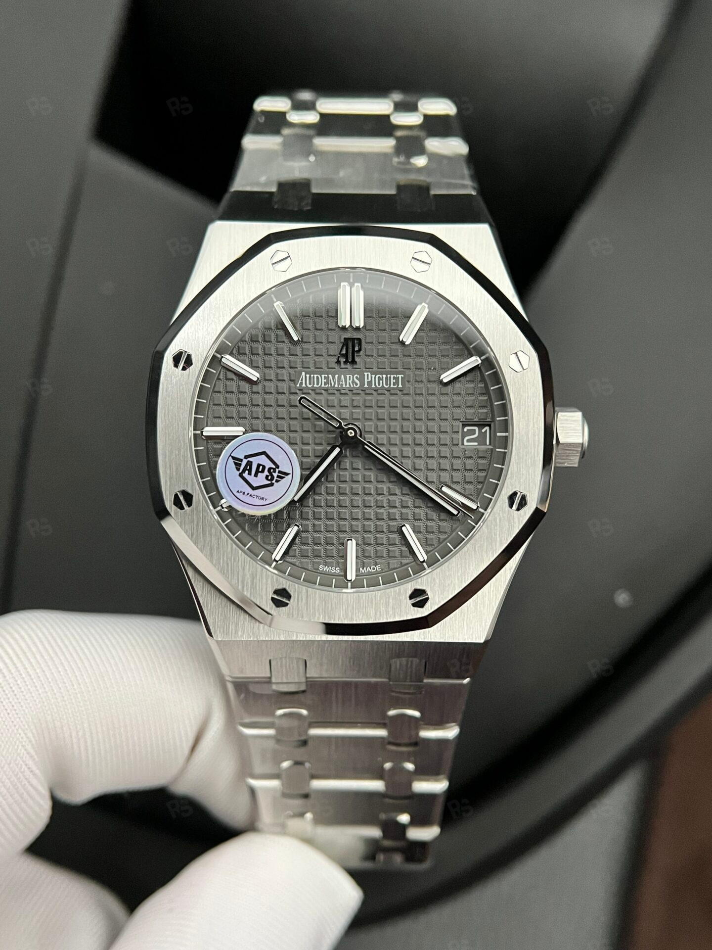 Audemars Piguet Royal Oak 15500ST Grey Dial – Super Clone – APS Factory 41mm