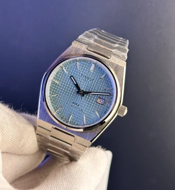 Tissot PRX Quartz Ice Blue – İsviçre Pilli Saat | Modern Şıklık