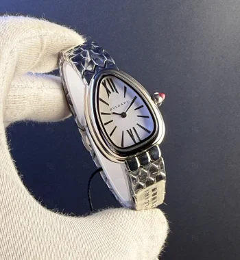 Bvlgari Serpenti Seduttori Kadın Saati 33mm Beyaz Kadran