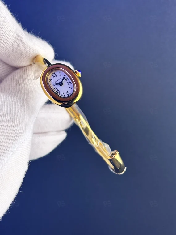 Cartier Baignoire Stil Kadın Saat – Premium Kalite, Zarif Tasarım