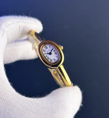 Cartier Baignoire Stil Kadın Saat – Premium Kalite, Zarif Tasarım