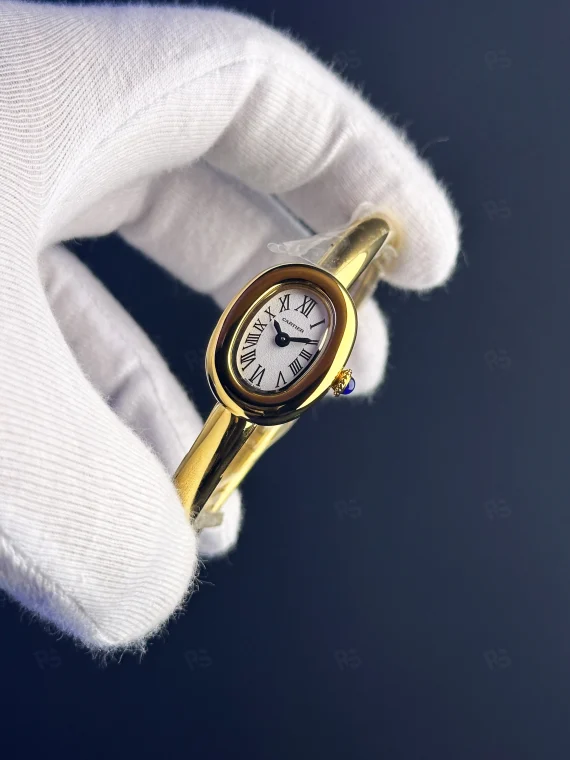 Cartier Baignoire Stil Kadın Saat – Premium Kalite, Zarif Tasarım