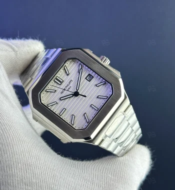 Patek philippe Cubitus Otomatik Beyaz Kadran Saat