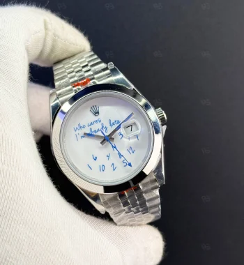 Rolex “Who Cares I’m Already Late” Otomatik A+ Premium Jubilee Kordon