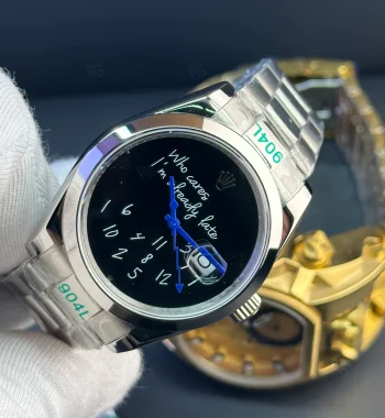 Rolex Milgauss Who Cares I'm Already Late