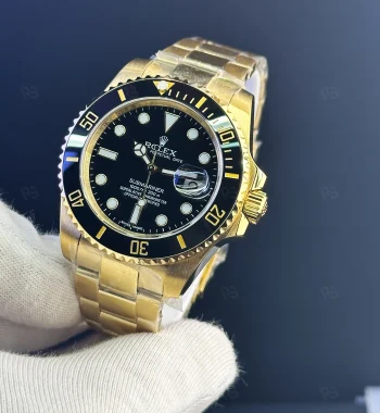 Rolex Submariner Altın Kasa Siyah Kadran
