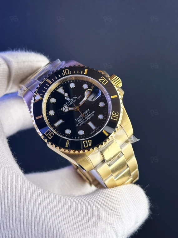 Rolex Submariner Altın Kasa Siyah Kadran