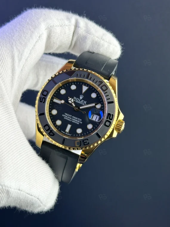 Rolex Yacht-Master Altın Kasa Otomatik Erkek Saat