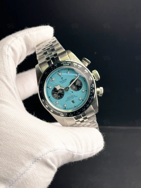 Tudor Black Bay Chrono m79360n-0024 MT5813 41mm steel case Turquoise dial