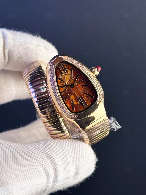 Bvlgari Serpenti Taşlı Rose Kadın Saat