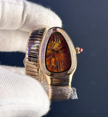 Bvlgari Serpenti Taşlı Rose Kadın Saat