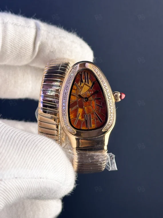 Bvlgari Serpenti Taşlı Rose Kadın Saat