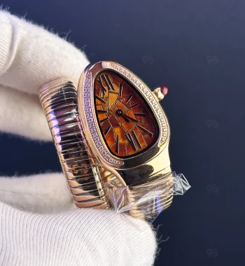 Bvlgari Serpenti Taşlı Rose Kadın Saat