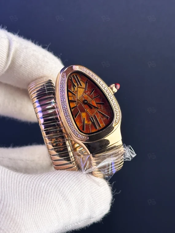 Bvlgari Serpenti Taşlı Rose Kadın Saat