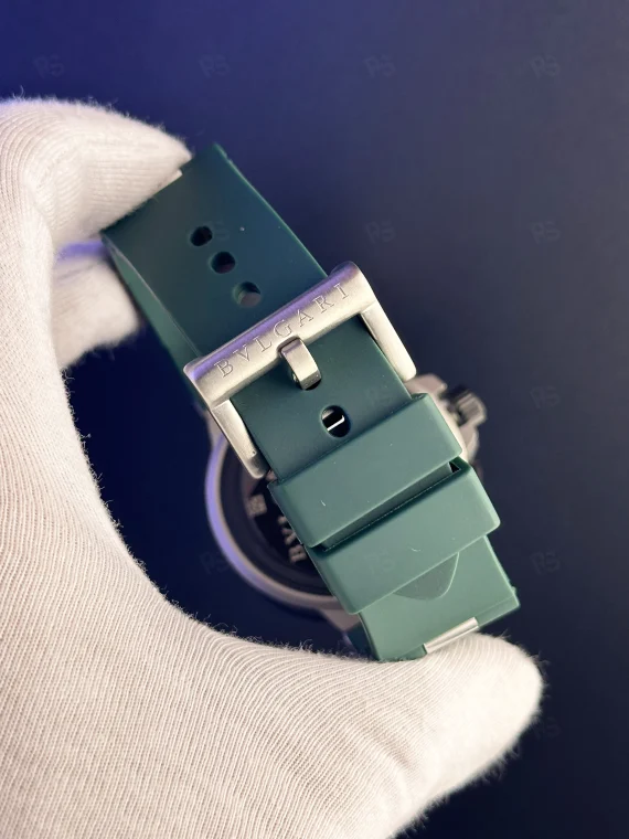 Bvlgari Aluminium Smeraldo Pilli Kronograf Saat