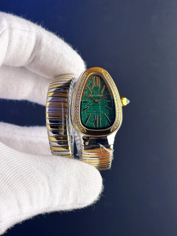Bvlgari-Serpenti-Tubogas-Replika-Spiral-Bilezikli-Kadın-Saati