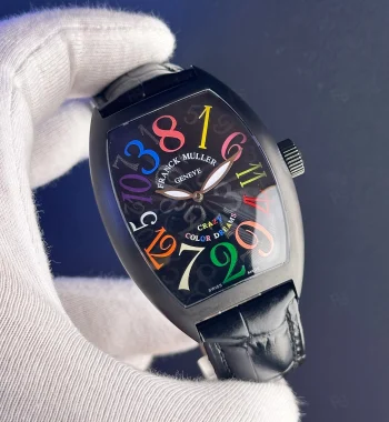 Franck Muller Color Dreams Otomatik – Siyah Kasa Replika Saat