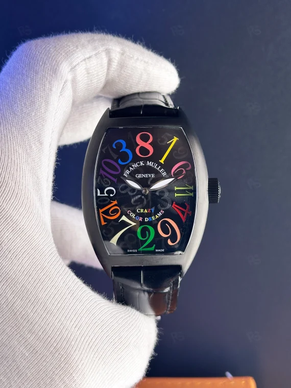 Franck Muller Color Dreams Otomatik – Siyah Kasa Replika Saat