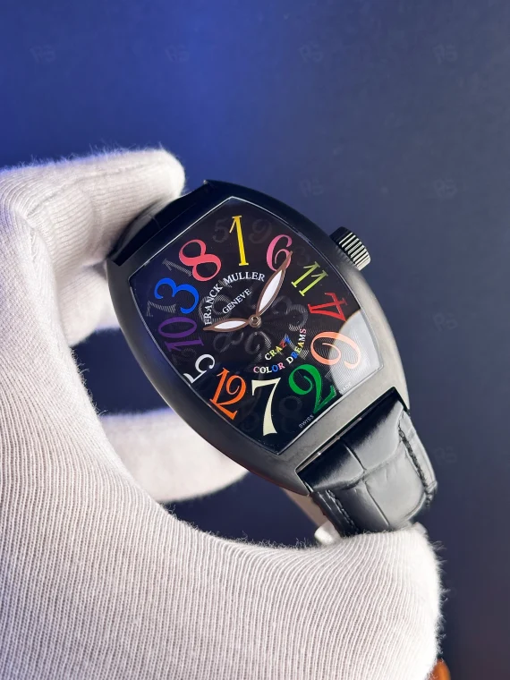 Franck Muller Color Dreams Otomatik – Siyah Kasa Replika Saat