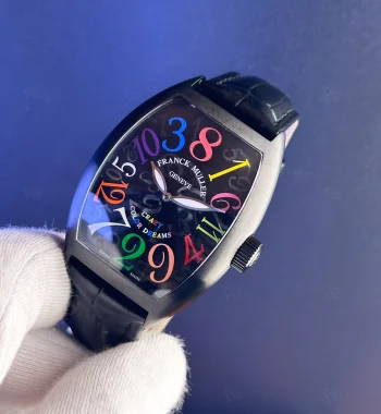 Franck Muller Color Dreams Otomatik – Siyah Kasa Replika Saat